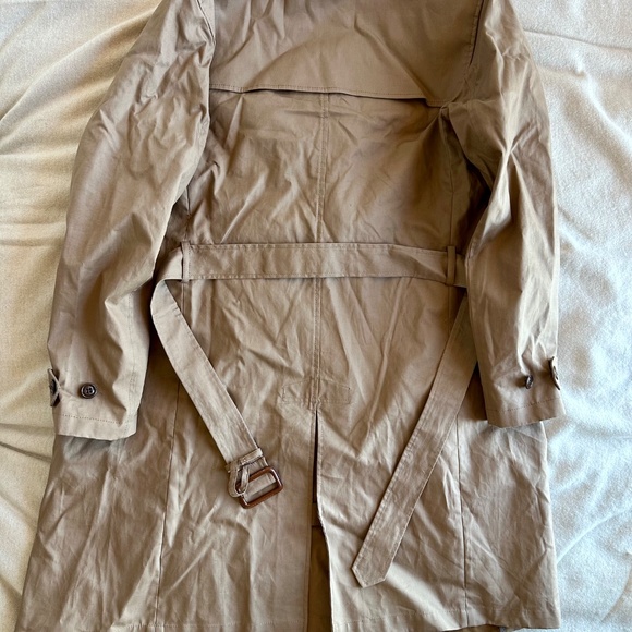 J. Crew Ludlow khaki double-breasted trench coat, size S - Picture 8 of 9
